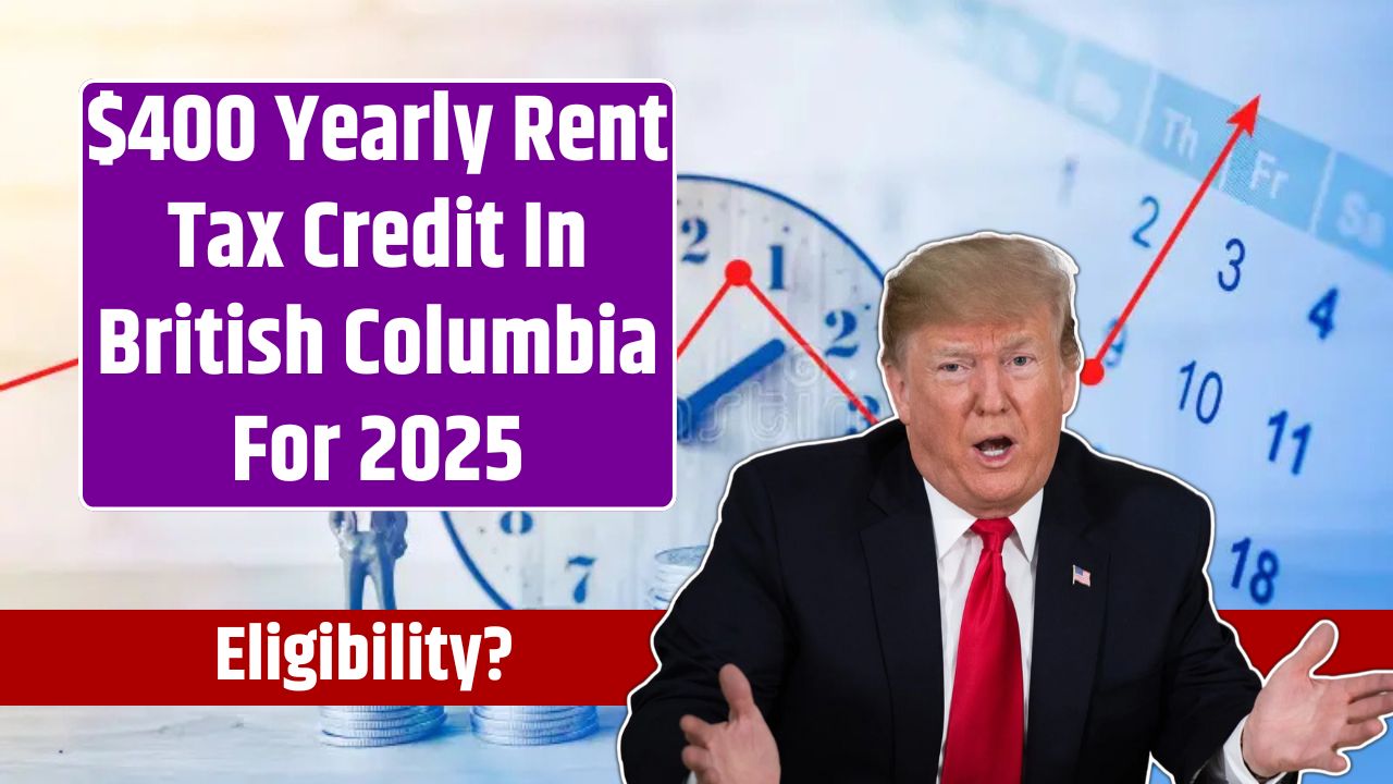 $400 Yearly Rent Tax Credit In British Columbia For 2025