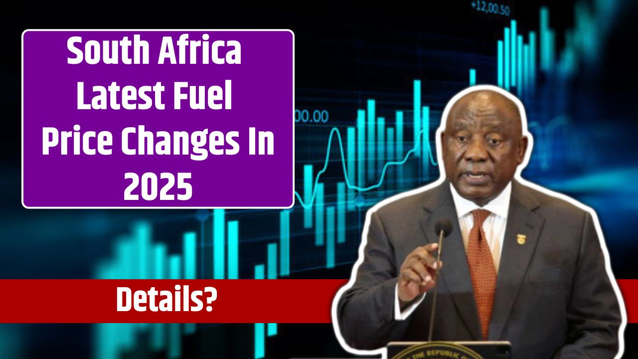 South Africa Latest Fuel Price Changes In 2025